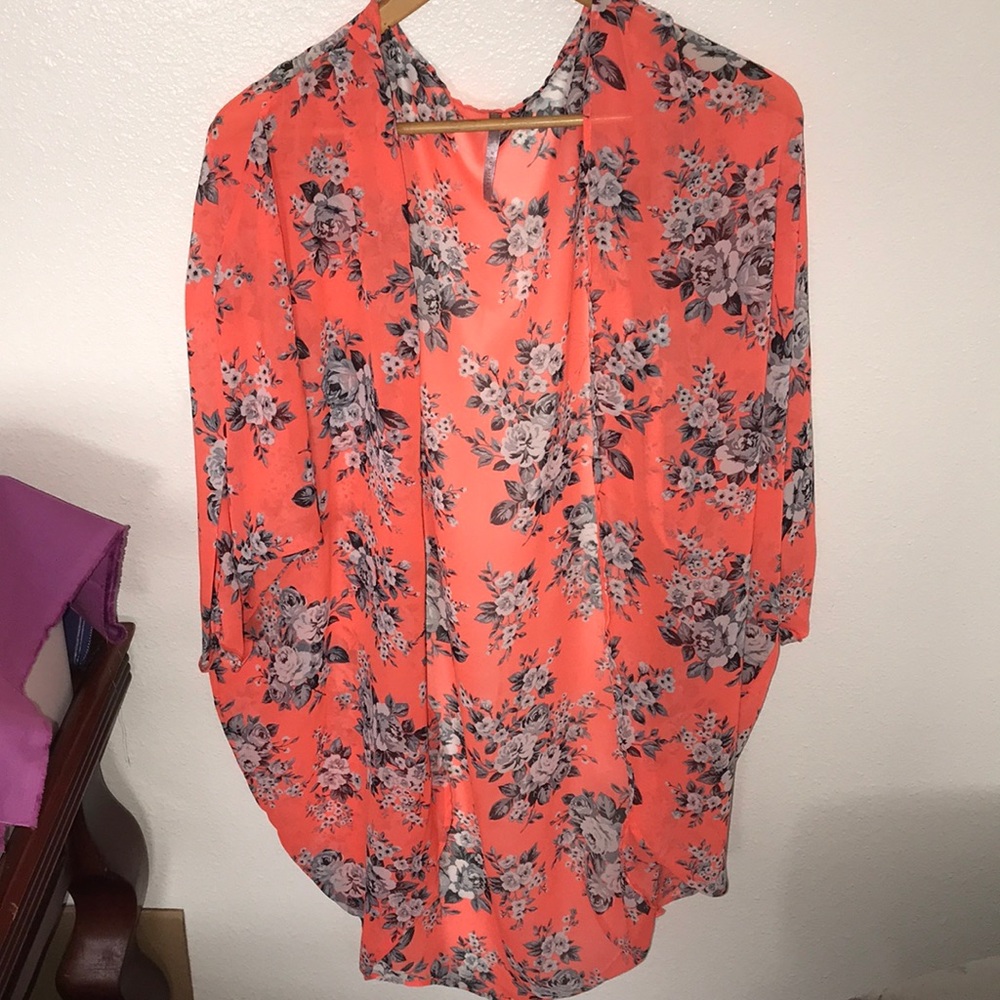Floral kimono